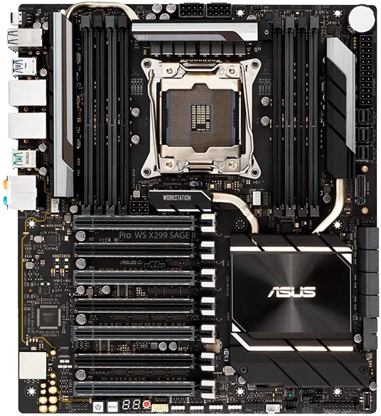 Калибровка тепловизора Asus Pro WS X299 Sage II