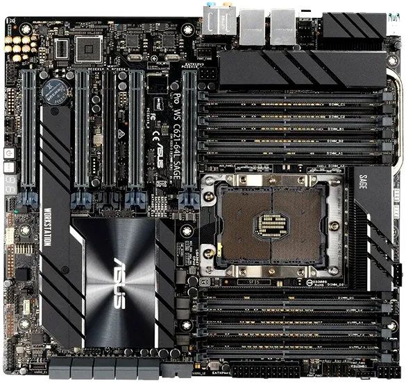 Калибровка тепловизора Asus Pro WS C621-64L Sage