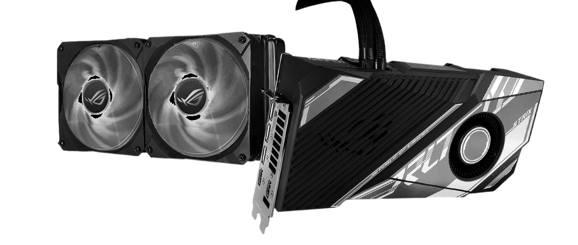 Замена конденсатора Asus ROG-STRIX-LC-RTX3080TI-12G-GAMING